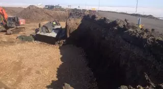 Инцидент с обрушением автодороги под Темиртау прокомментировали дорожные службы