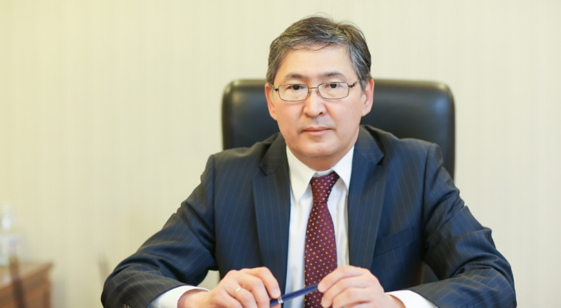 Ерлан Сагадиев. Фото предоставлено пресс-службой МОН РК.