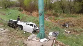 Три человека чудом выжили в жутком ДТП в Шымкенте