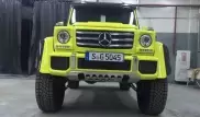 Блогер рассказал о Mercedes G500, который привезли в Казахстан для съемок Top Gear