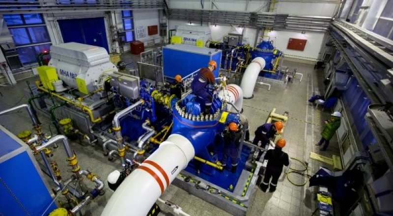 Нефтеперекачивающая станцая в Сковородинском районе Амурской области Российской Федерации. Фото©РИА Новости.