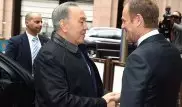 Назарбаев встретился в Брюсселе с председателем ЕС Туском