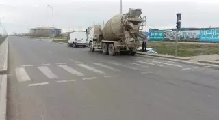 Бетономешалка раздавила пешехода в Астане