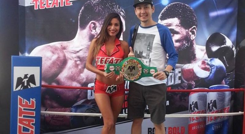 Перед боем Геннадия Головкина с Домиником Уэйдом. Фото из личного архива.