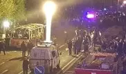 Пассажирский автобус взорвался в столице Армении: Двое погибли