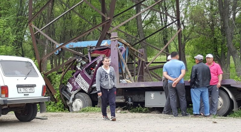 На месте происшествия. Фото очевидца
