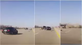 Стали известны подробности ДТП на Капшагайской трассе, где BMW врезался в стоявшее авто