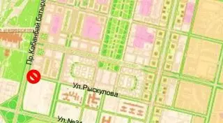 На левом берегу Астаны на месяц перекроют участок дороги