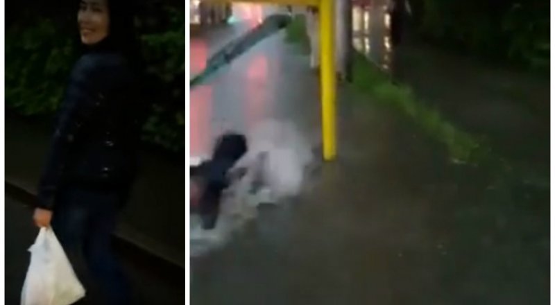 Кадр видеозаписи