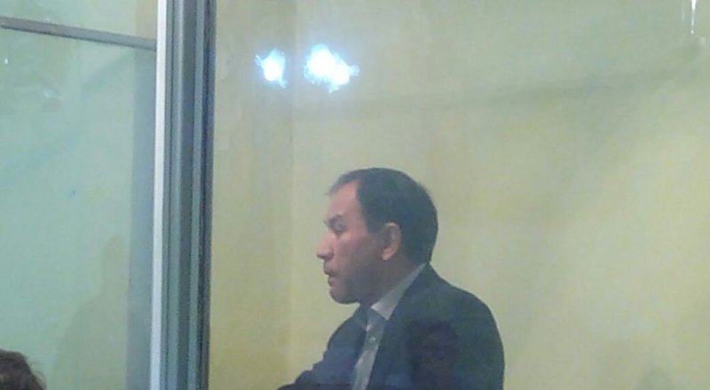 Бауржан Абдишев в зале суда. Фото © Tengrinews.kz