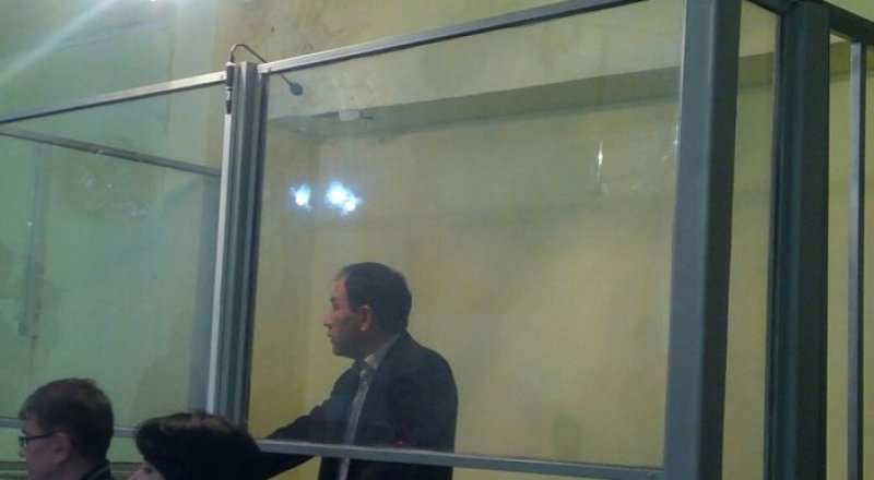 Бауржан Абдишев в зале суда. Фото © Tengrinews.kz