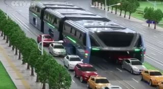 Автобус для борьбы с пробками на дорогах