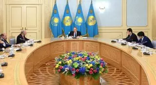 Назарбаев встретился с лауреатами Нобелевской премии