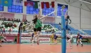 Женская сборная РК по волейболу одержала первую победу на Мировом Гран-при