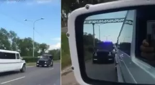 На водителей свадебного кортежа, устроивших дорожный беспредел, наложили крупный штраф