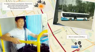 Водитель захваченного террористами автобуса госпитализирован