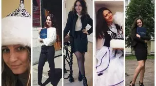 Девушки из Москвы показали, как владеют казахским языком