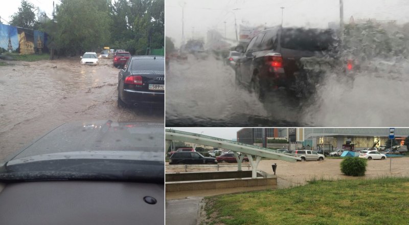 Коллаж из фотографий присланных читателями © Tengrinews.kz