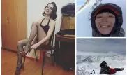 Казахстанская актриса покорила самую высокую гору Европы