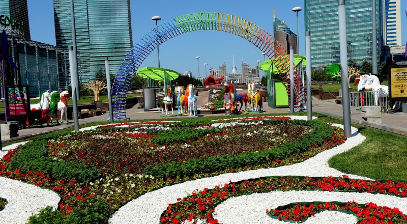 Фото с выставки Astana Art Fest -2015 