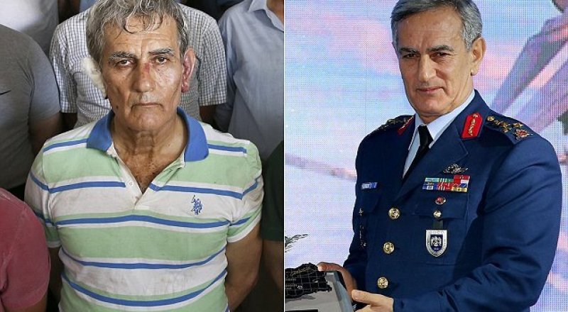 Задержаный главнокомандующий ВВС Турции генерал Акын Озтюрк. © Anadolu