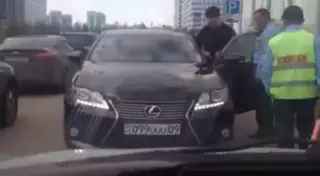 Участников конфликта с водителем Lexus в Астане разыскивает полиция