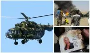 На месте сбитого в Сирии Ми-8 нашли удостоверение неизвестной блондинки