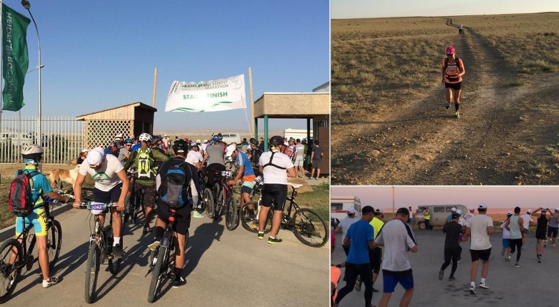 Фото со страницы facebook "MangystauMarathon"