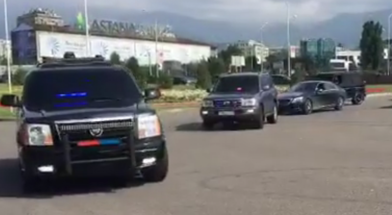 Кадры из видео очевидцев.