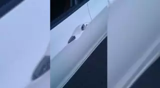 Участник дорожного конфликта в Алматы остался без дверной ручки