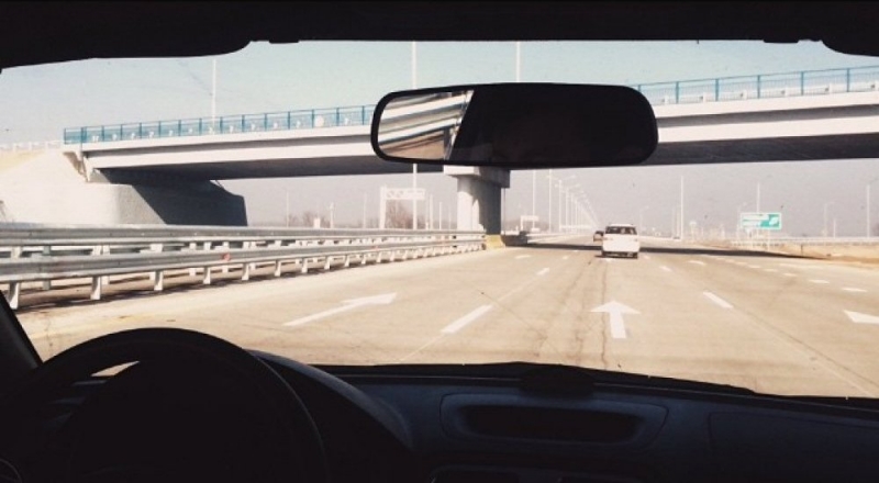 Магистраль "Алматы - Капшагай". ©Tengrinews