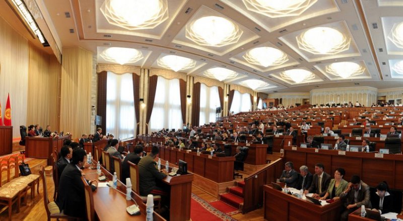 Зал заседаний Жогорку Кенеш. ©Tengrinews