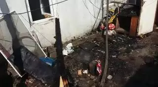 В Алматы горела крыша жилого дома