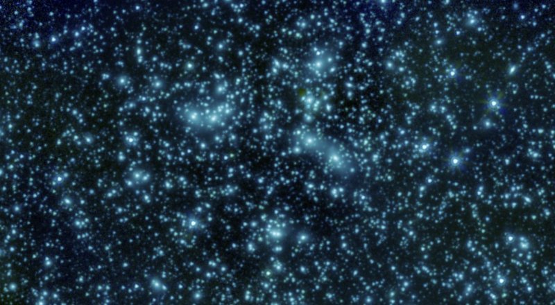 Скопление Abell 2744. 
©JPL-Caltech / NASA