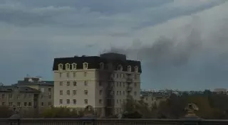 Возгорание произошло в строящейся гостинице Астаны