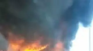 В Павлодаре горела пекарня