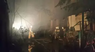 Пожар в гостинице "Жетысу" в Алматы ликвидирован