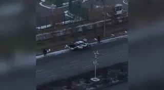 Полиция перекрыла дорогу возле посольства США в Астане из-за подозрительного авто