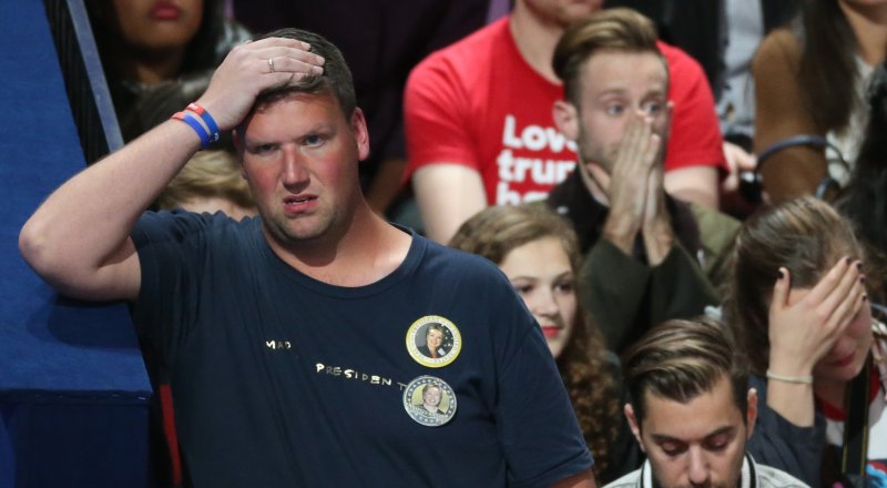 Сторонники демократов в отчаянии. ©REUTERS/Lucy Nicholson