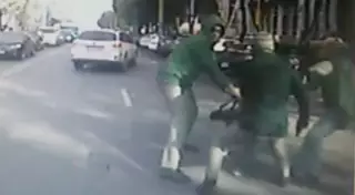 Полиция Алматы задержала нападавших на клиентов банка