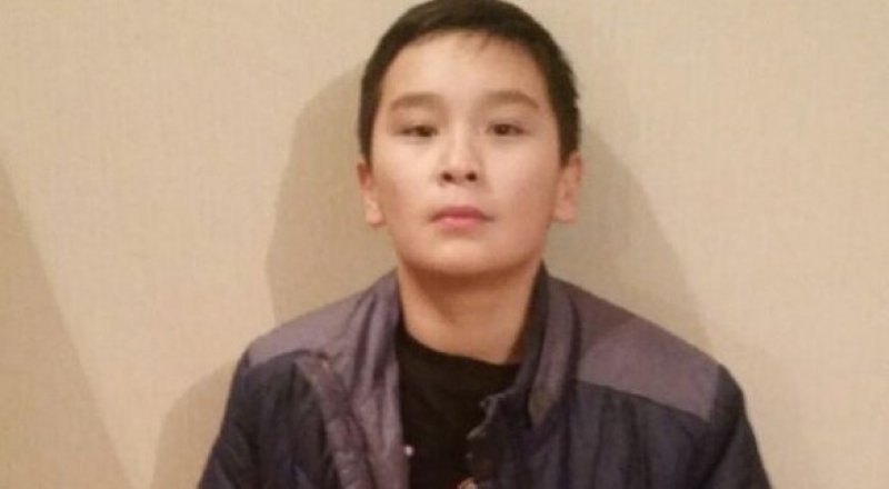 Восьмиклассник Галымжан Кузембаев. Фото из личного архива.