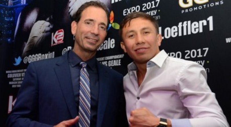 Том Леффлер и Геннадий Головкин. Фото с сайта Аllboxing.ru