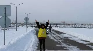 "Королеву зимних дорог" выбрали в Алматинской области