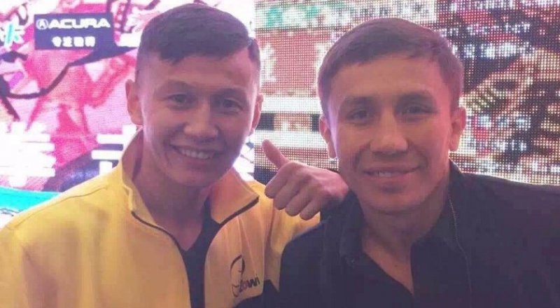 Бай Шан Бо и Геннадий Головкин. © Sina Sports