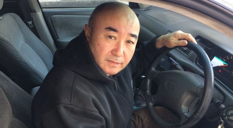Алматинский таксист Марат Рамазанов. Фото ©tengrinews.kz