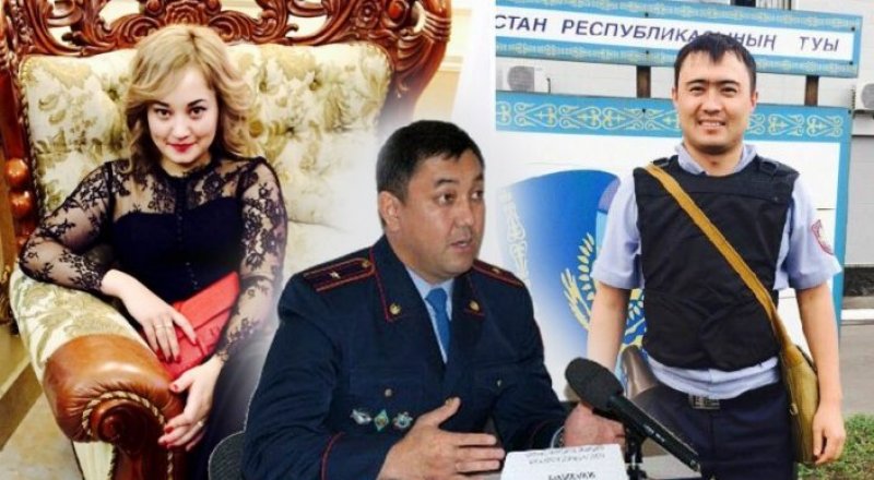 Погибший Мирхат Отчегаров (справа) и супруги Бакыжановы. ©Иллюстрация tengrinews ©