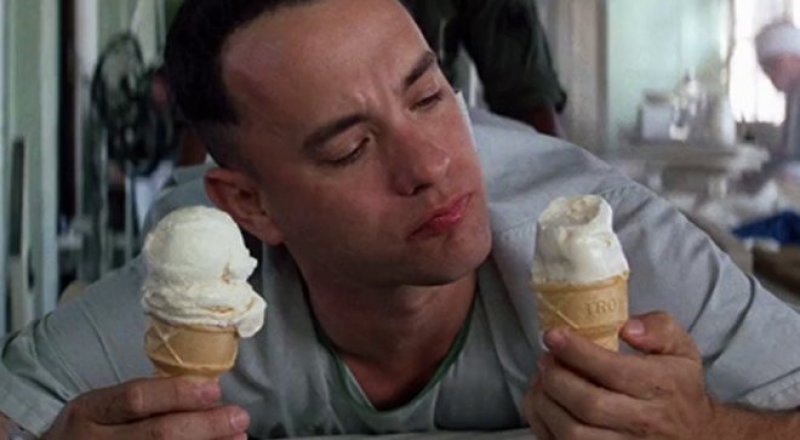 Кадр из фильма "Форрест Гамп"