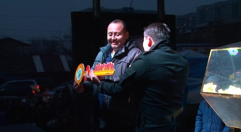 Кадр с видео.