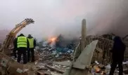 Разбившийся под Бишкеком самолет не долетел до полосы 1,5 километра