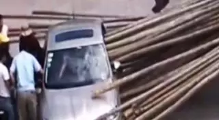 В Китае едва не повторился эпизод из "Пункта назначения"